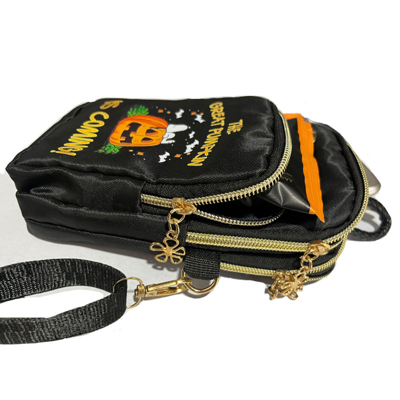 Halloween Pumpkin Mini Crossbody Bag