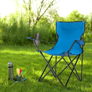 Blue Portable Camping Chair