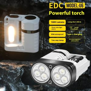 1600 Lumen Waterproof Camping Lantern Flashlight